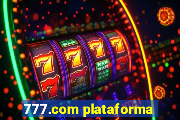 777.com plataforma