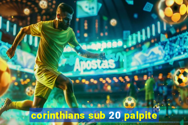 corinthians sub 20 palpite