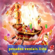 pecados veniais lista