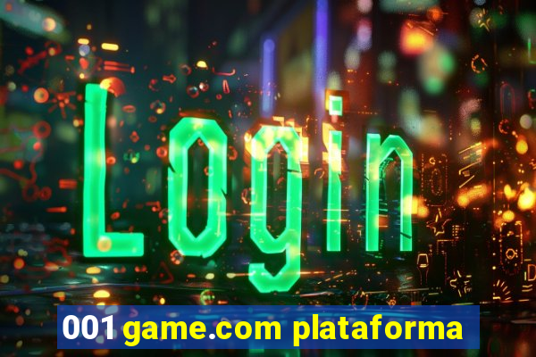 001 game.com plataforma