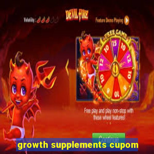 growth supplements cupom