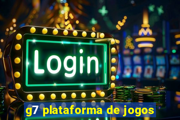 g7 plataforma de jogos