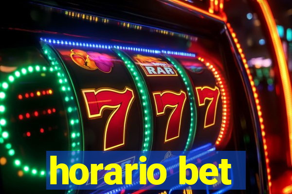 horario bet