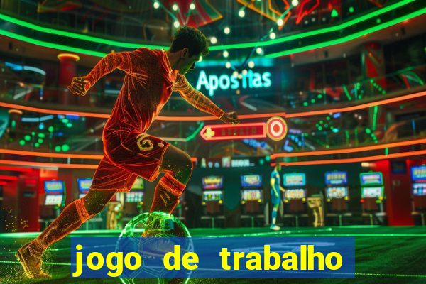 jogo de trabalho no escritório