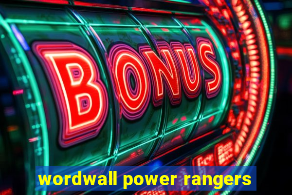 wordwall power rangers