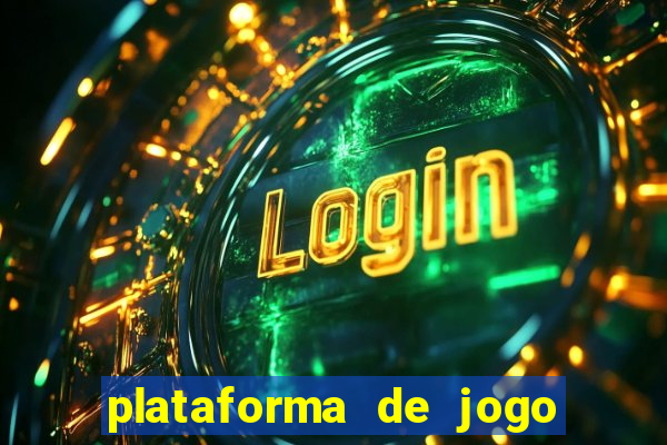 plataforma de jogo nova pagando