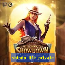 shindo life private server blaze